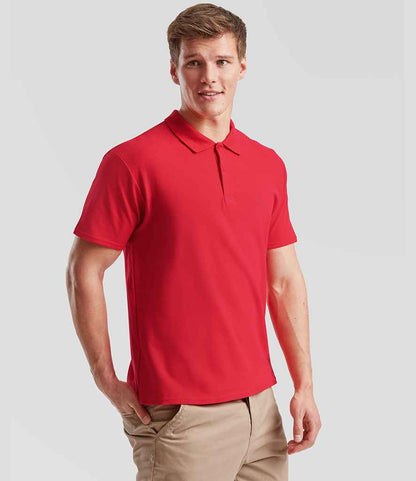 Fruit of the Loom Fruit of the Loom Original Piqué Polo Shirt Red