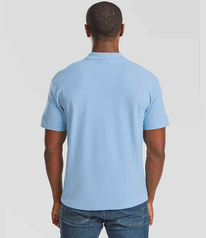 Fruit of the Loom Fruit of the Loom Original Piqué Polo Shirt Sky Blue