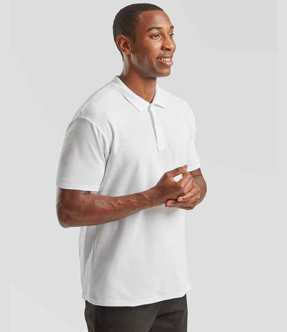 Fruit of the Loom Fruit of the Loom Original Piqué Polo Shirt White