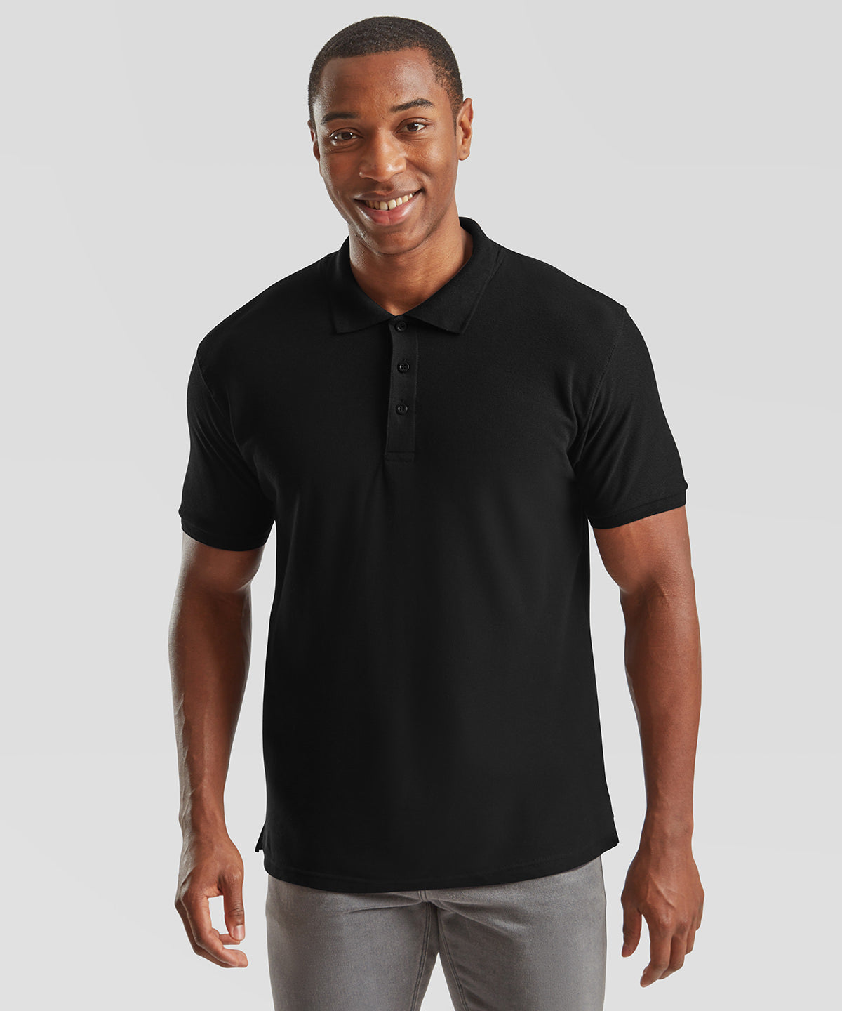 Fruit of the Loom Premium polo Athletic Heather
