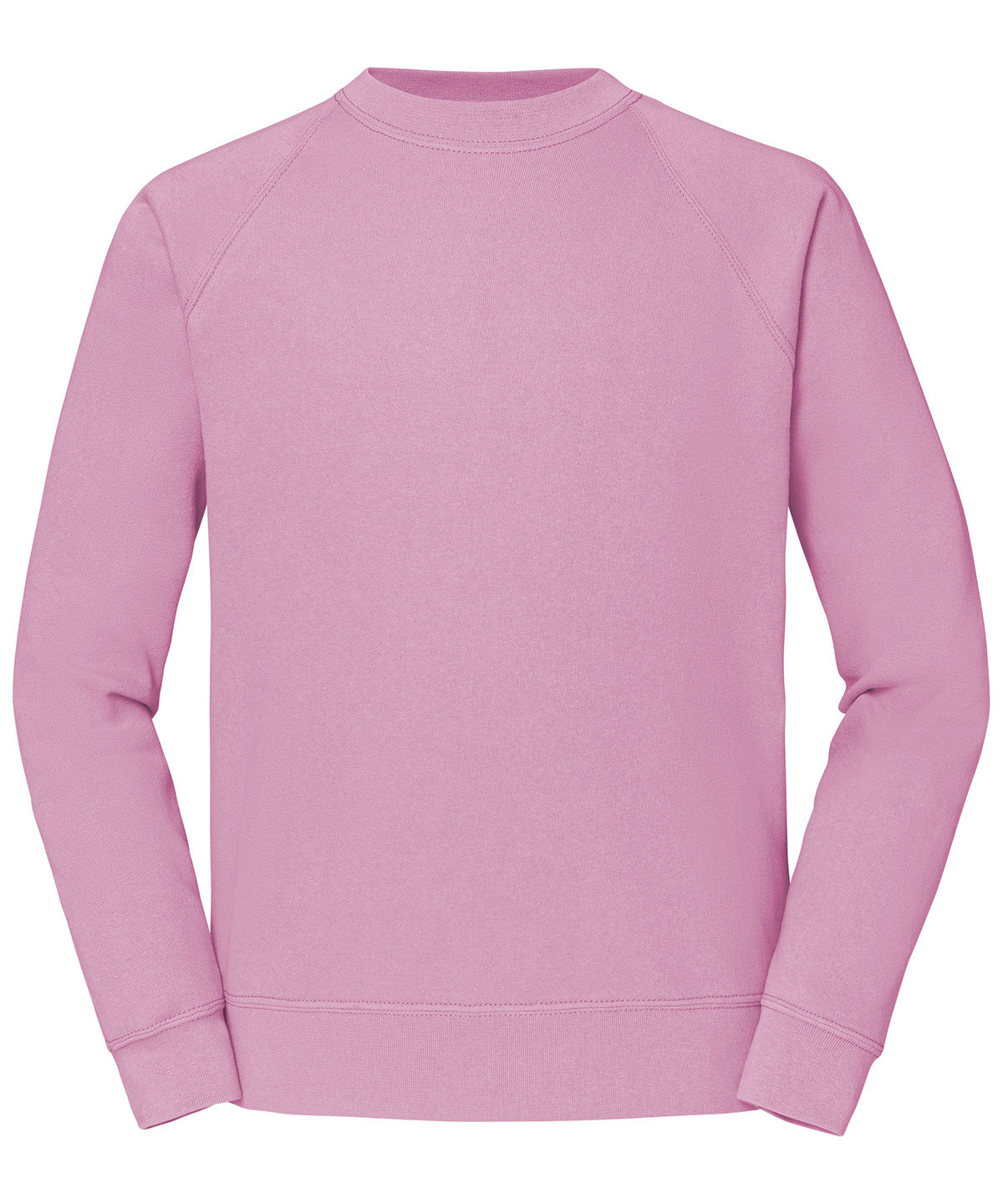 Fruit of the Loom Classic 80/20 raglan sweatshirt Light Pink