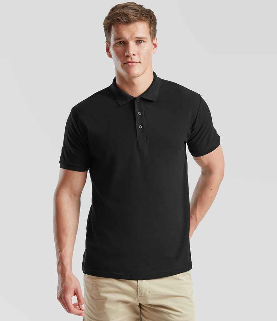 Fruit of the Loom Heavy Poly/Cotton Piqué Polo Shirt