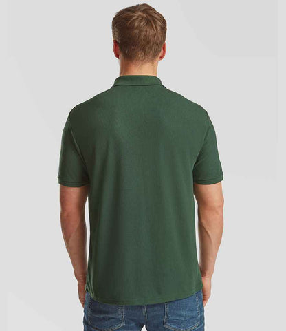 Fruit of the Loom Fruit of the Loom Heavy Poly/Cotton Piqué Polo Shirt Bottle Green