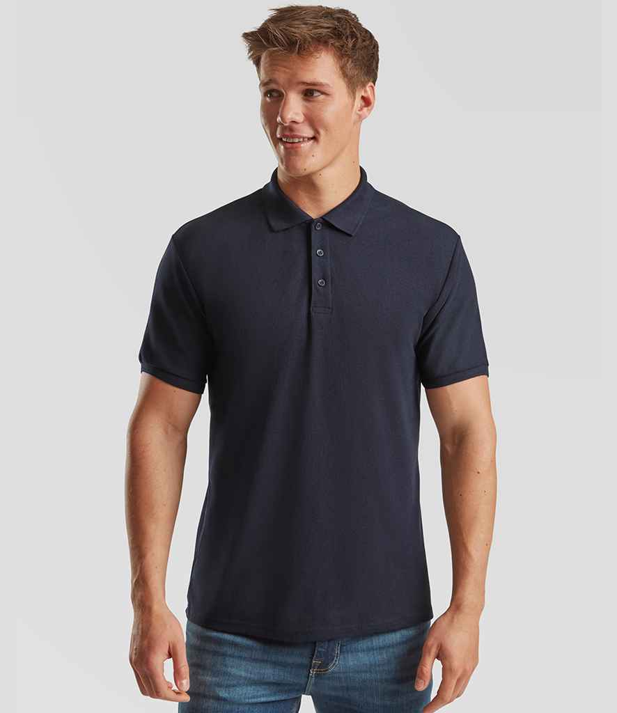 Fruit of the Loom Heavy Poly/Cotton Piqué Polo Shirt