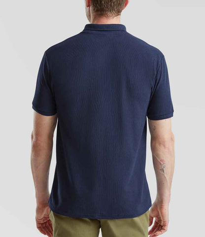 Fruit of the Loom Fruit of the Loom Heavy Poly/Cotton Piqué Polo Shirt Navy