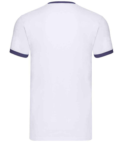 Fruit of the Loom Contrast Ringer T-Shirt