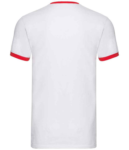 Fruit of the Loom Contrast Ringer T-Shirt