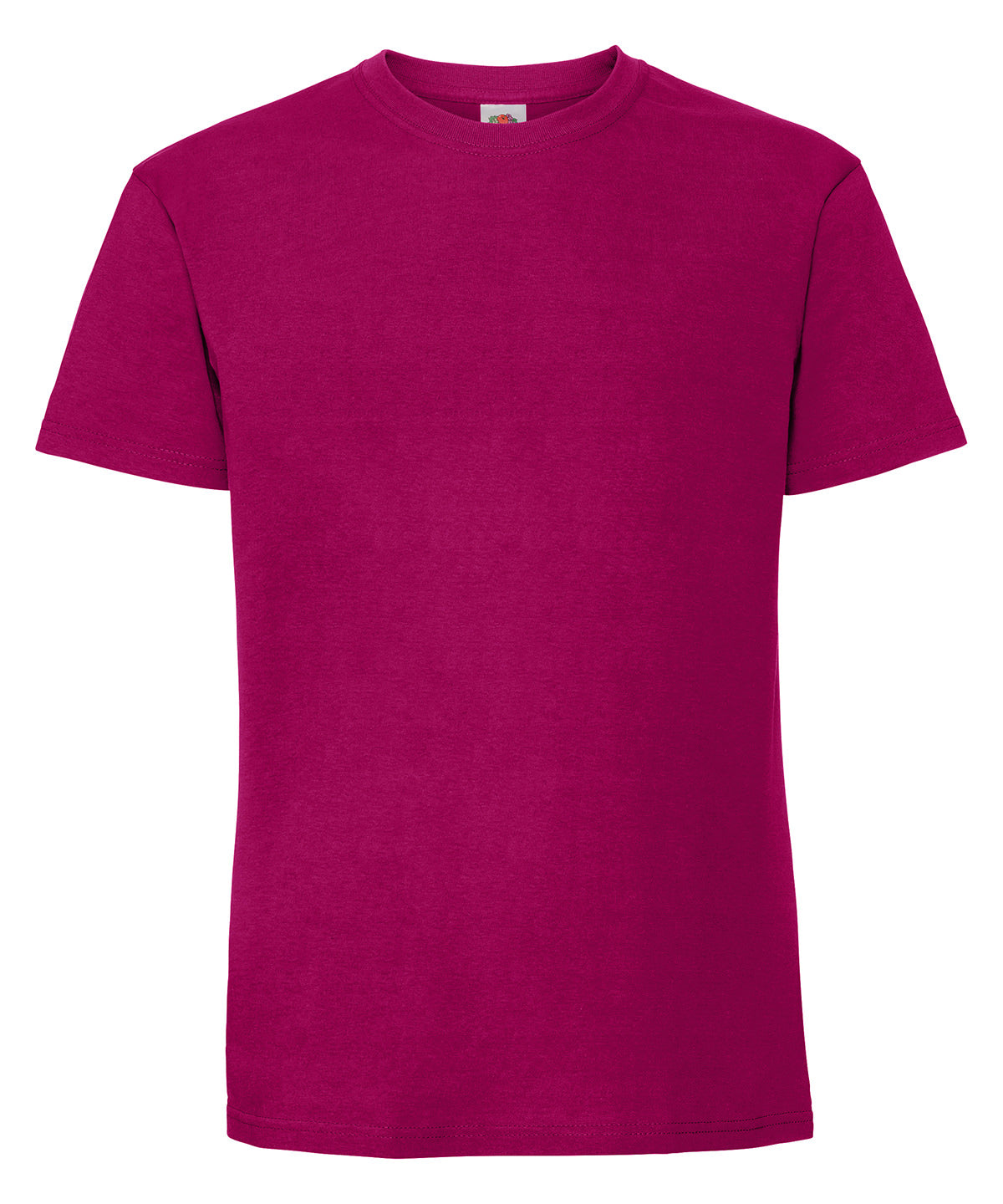 Fruit of the Loom Iconic 195 ringspun premium T Cranberry