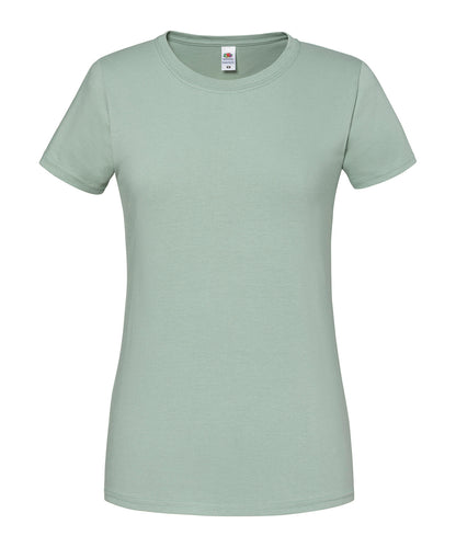 Fruit of the Loom Women's Iconic 195 ringspun premium t-shirt Sage