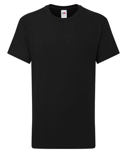 Fruit of the Loom Kids Iconic 195 T Black