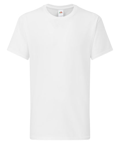 Fruit of the Loom Kids Iconic 195 T White