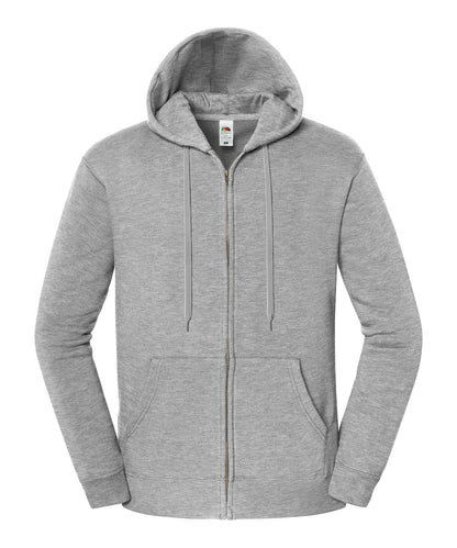Fruit of the Loom Iconic premium hooded sweat jacket Athletic Heather*