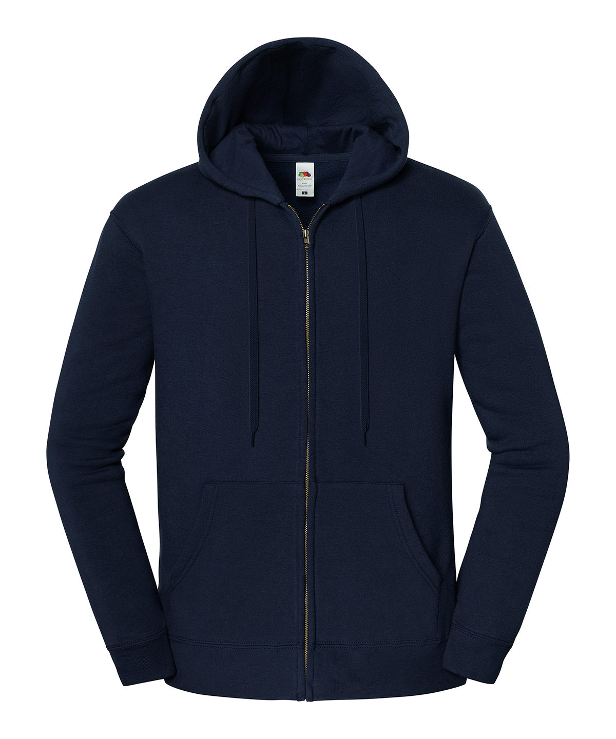 Fruit of the Loom Iconic premium hooded sweat jacket Deep Navy*