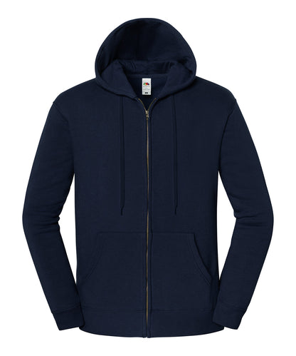 Fruit of the Loom Iconic premium hooded sweat jacket Deep Navy*