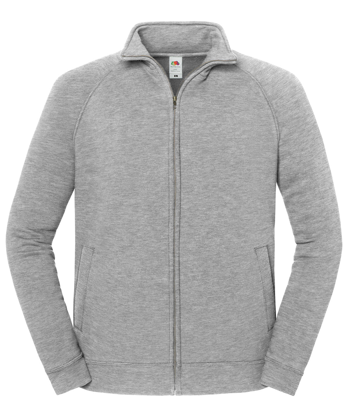 Fruit of the Loom Iconic premium sweat jacket Athletic Heather*
