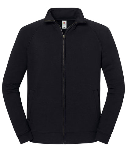 Fruit of the Loom Iconic premium sweat jacket Black*