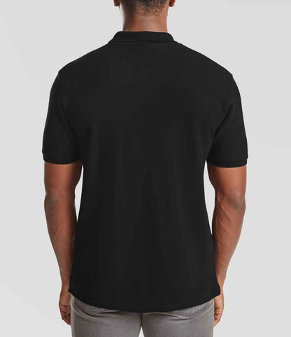 Fruit of the Loom Fruit of the Loom Premium Cotton Piqué Polo Shirt Black