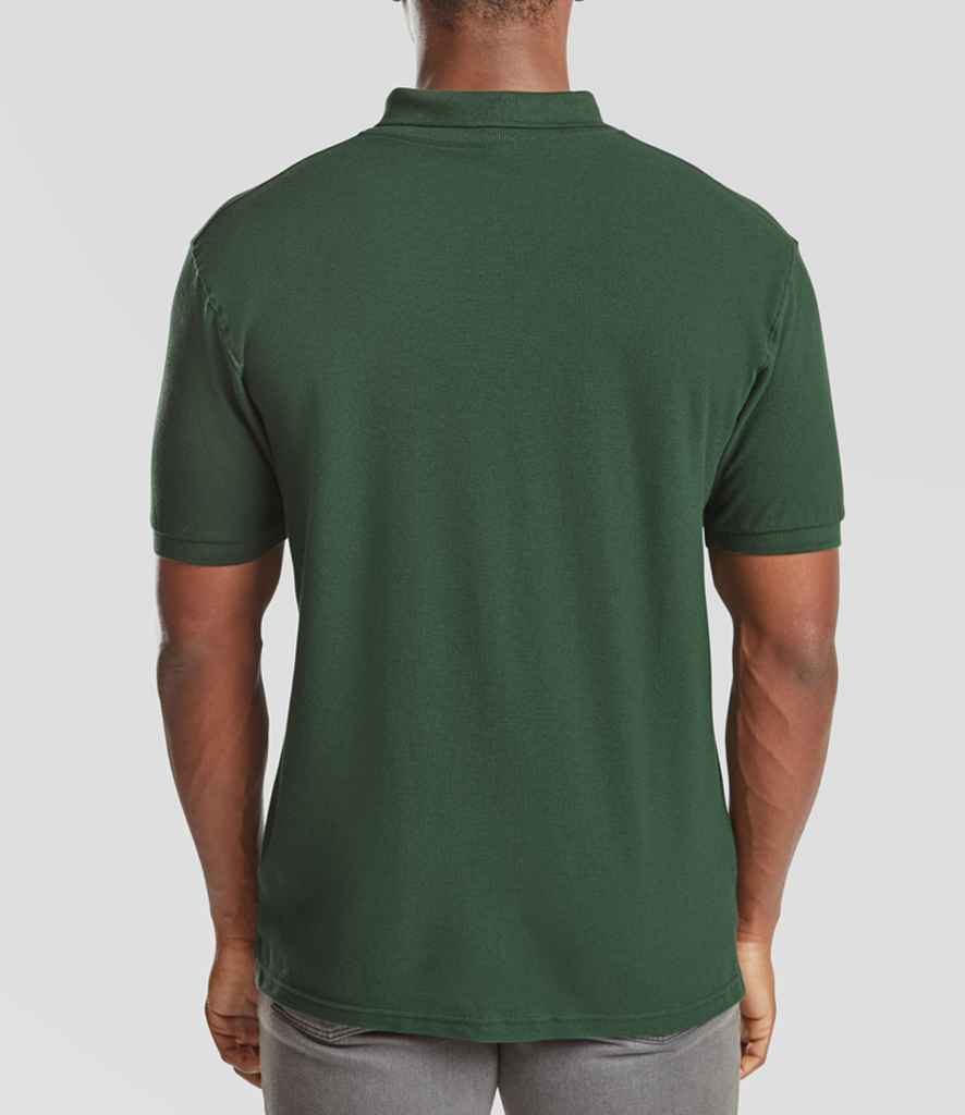 Fruit of the Loom Fruit of the Loom Premium Cotton Piqué Polo Shirt Bottle Green