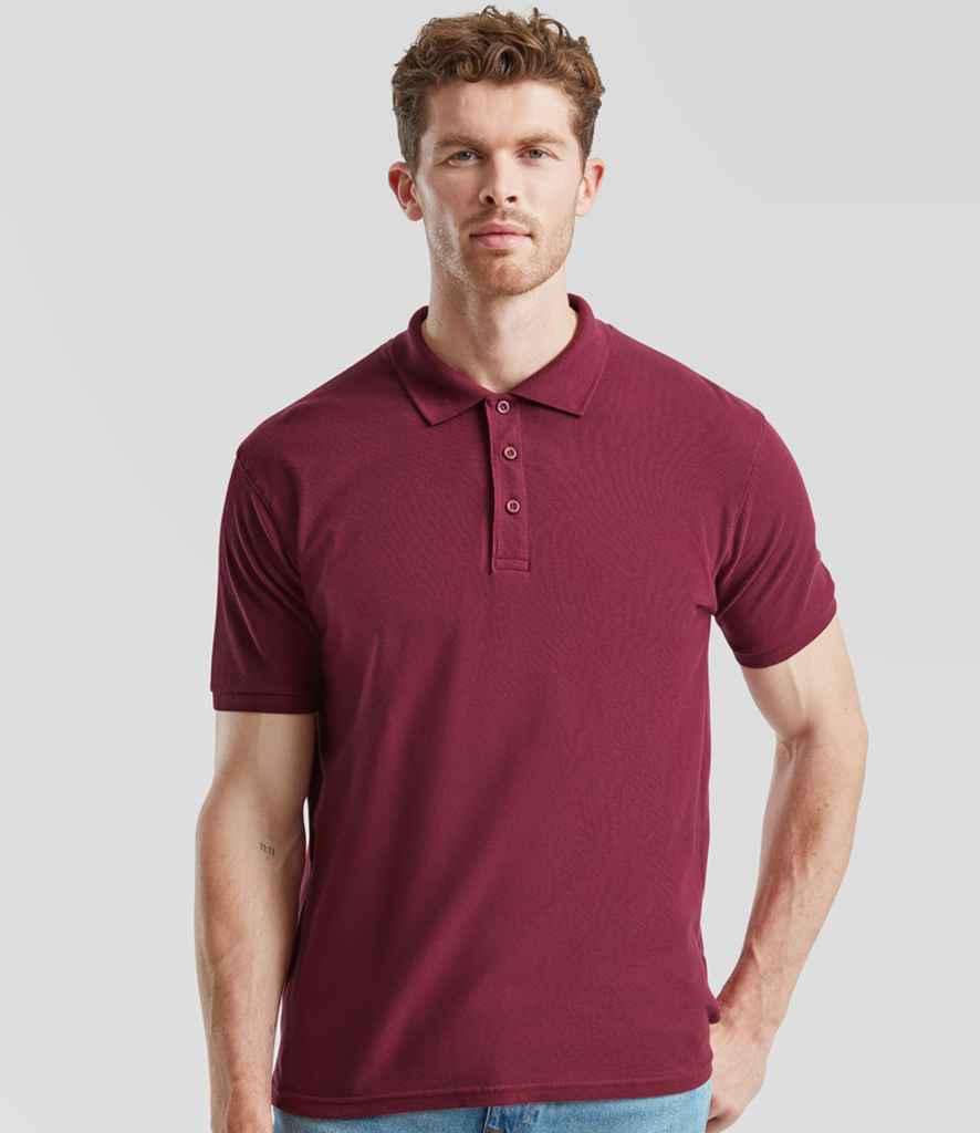 Fruit of the Loom Premium Cotton Piqué Polo Shirt