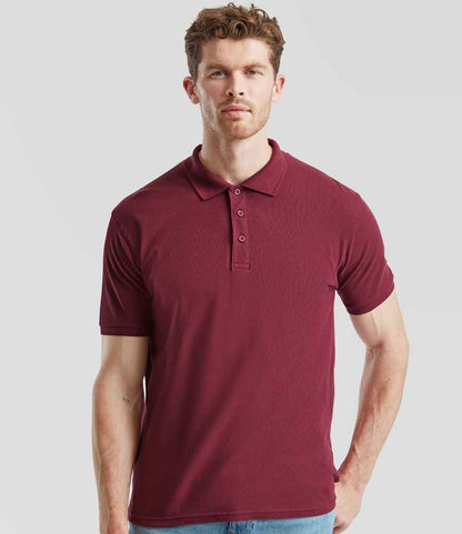 Fruit of the Loom Premium Cotton Piqué Polo Shirt