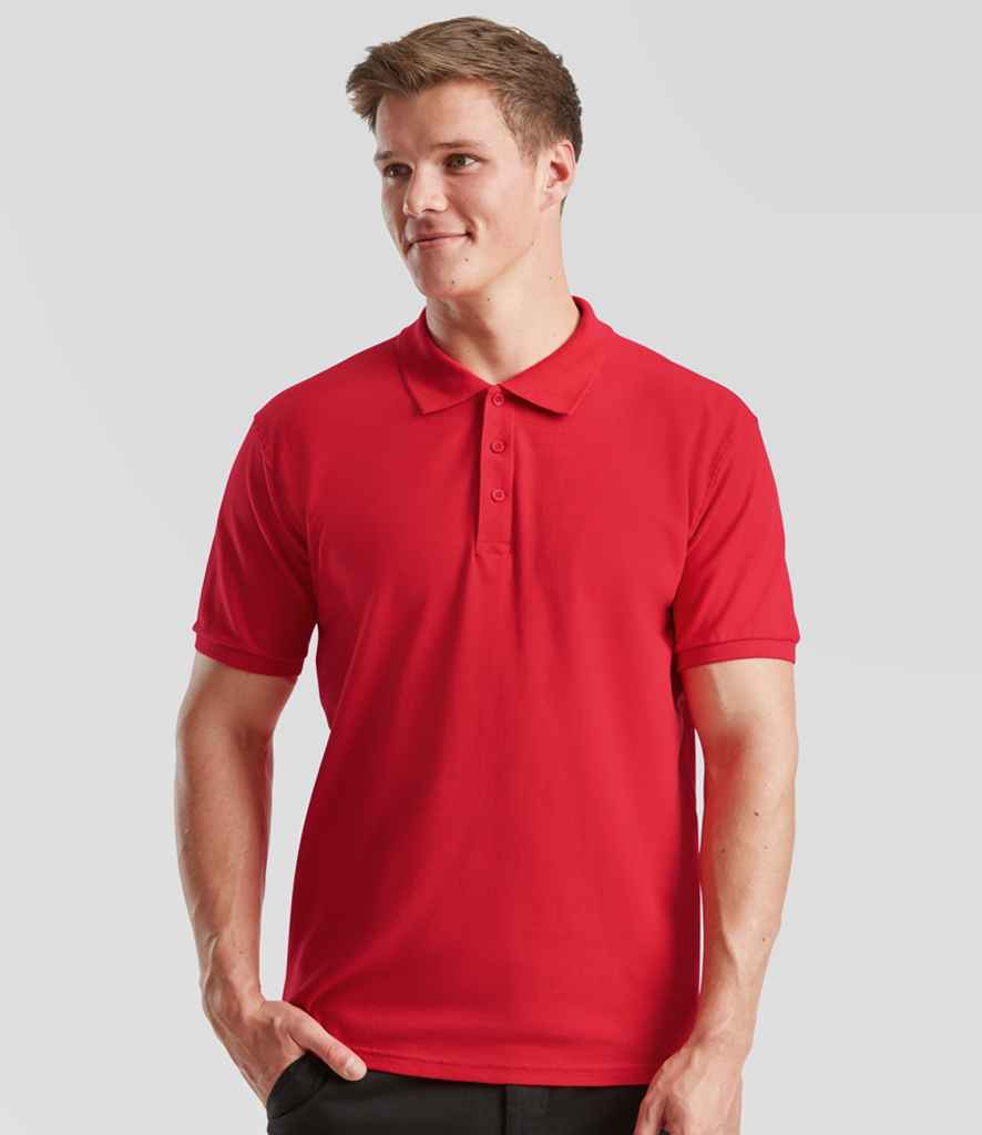 Fruit of the Loom Premium Cotton Piqué Polo Shirt
