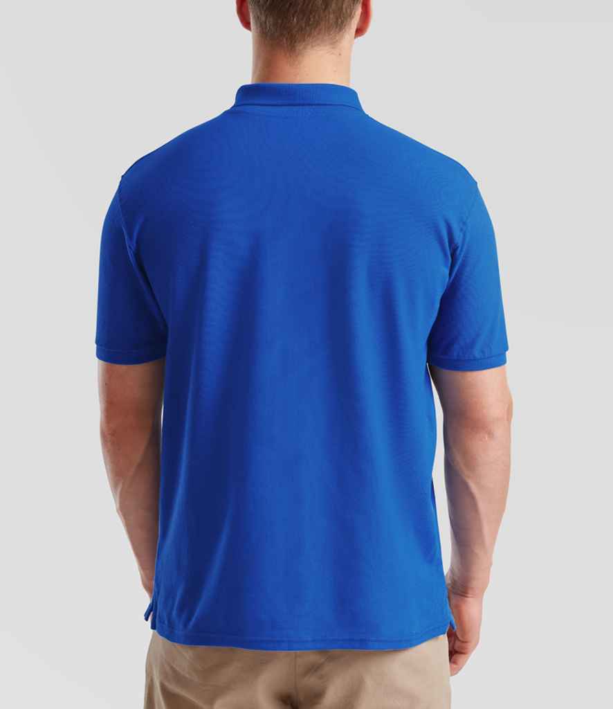 Fruit of the Loom Fruit of the Loom Premium Cotton Piqué Polo Shirt Royal Blue