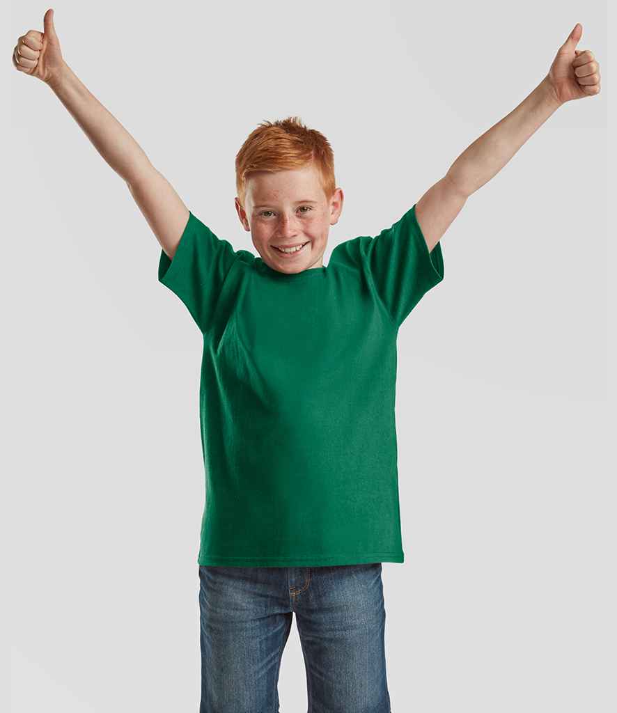 Fruit of the Loom Fruit of the Loom Kids Iconic 195 T-Shirt College Green