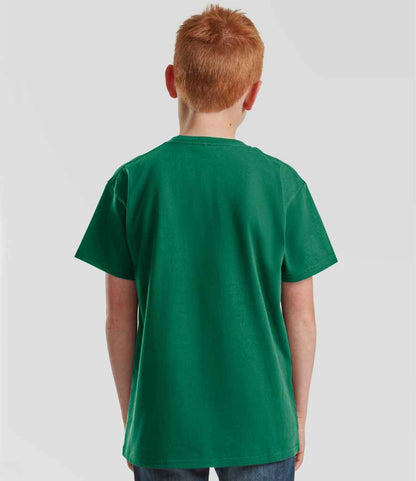 Fruit of the Loom Fruit of the Loom Kids Iconic 195 T-Shirt College Green