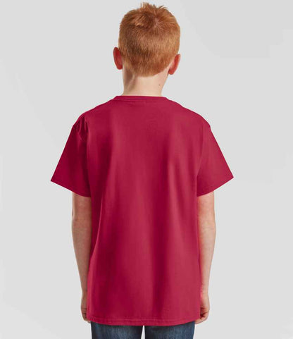 Fruit of the Loom Fruit of the Loom Kids Iconic 195 T-Shirt Cranberry
