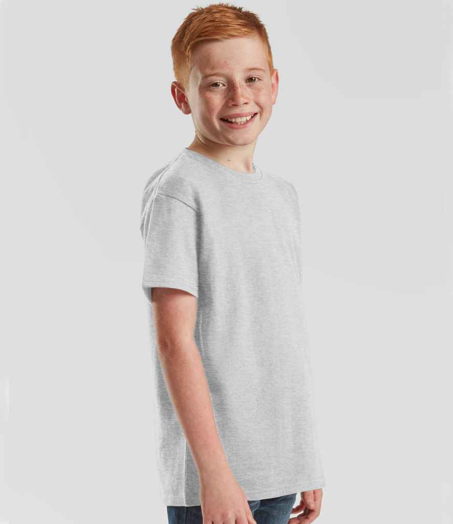 Fruit of the Loom Fruit of the Loom Kids Iconic 195 T-Shirt Heather Grey