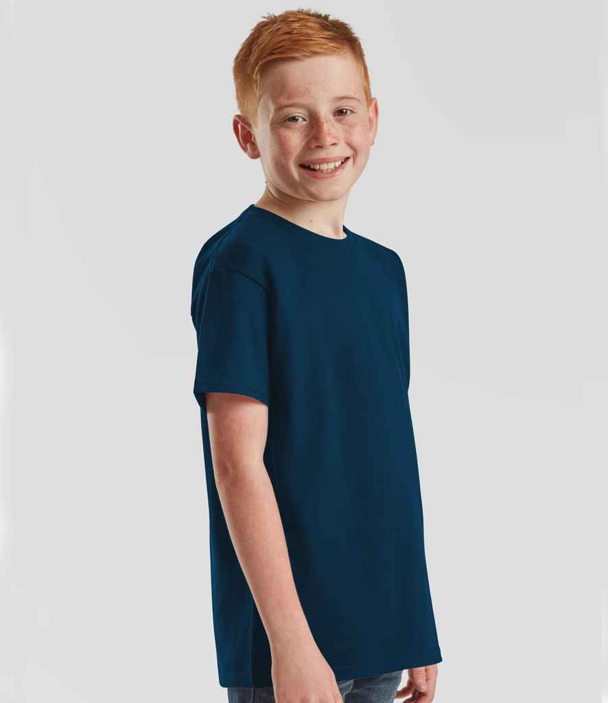 Fruit of the Loom Fruit of the Loom Kids Iconic 195 T-Shirt Mountain Blue