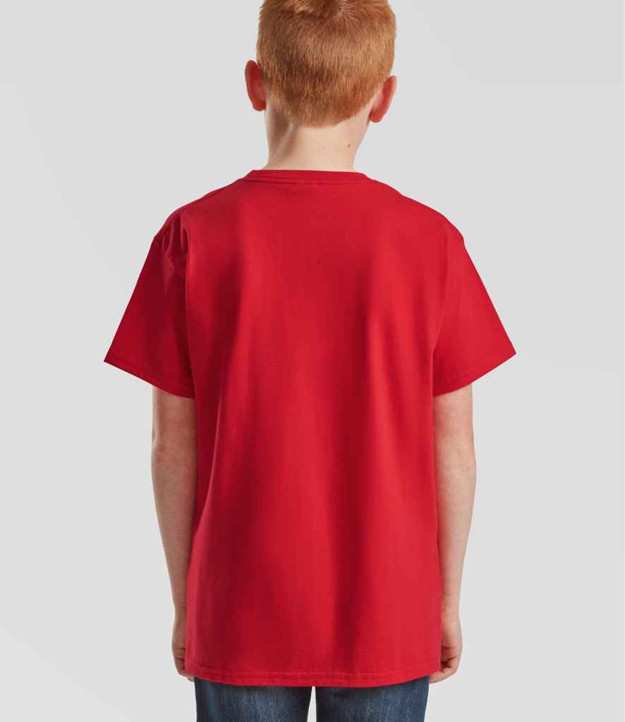 Fruit of the Loom Fruit of the Loom Kids Iconic 195 T-Shirt Red