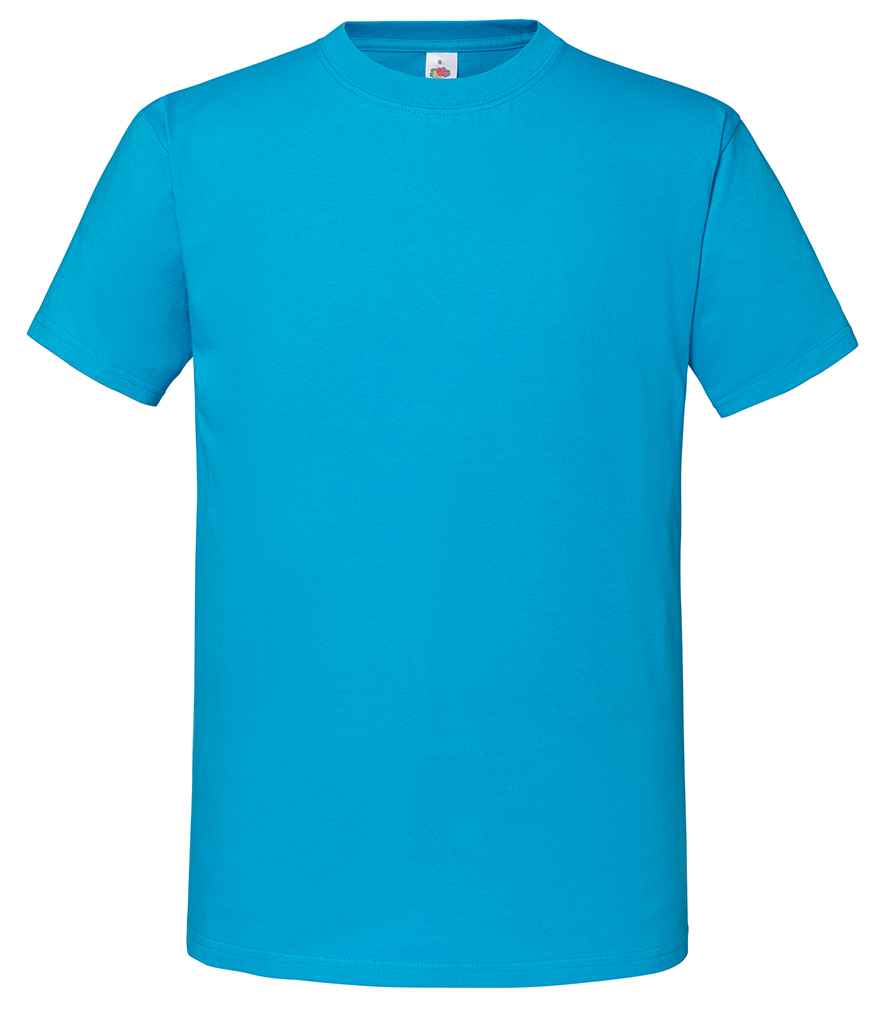 Fruit of the Loom Iconic 195 T-Shirt in Azure