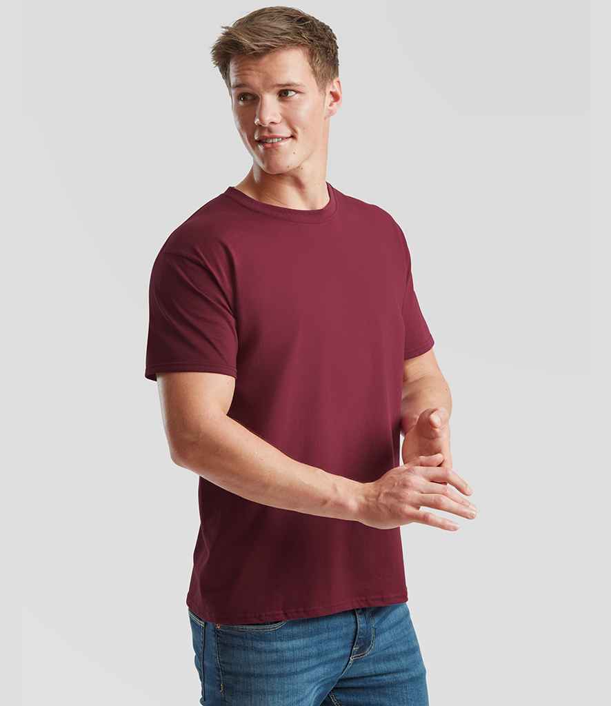 Fruit of the Loom Fruit of the Loom Iconic 195 T-Shirt Burgundy