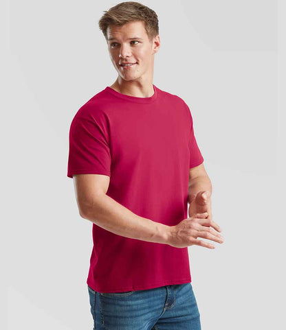 Fruit of the Loom Fruit of the Loom Iconic 195 T-Shirt Cranberry
