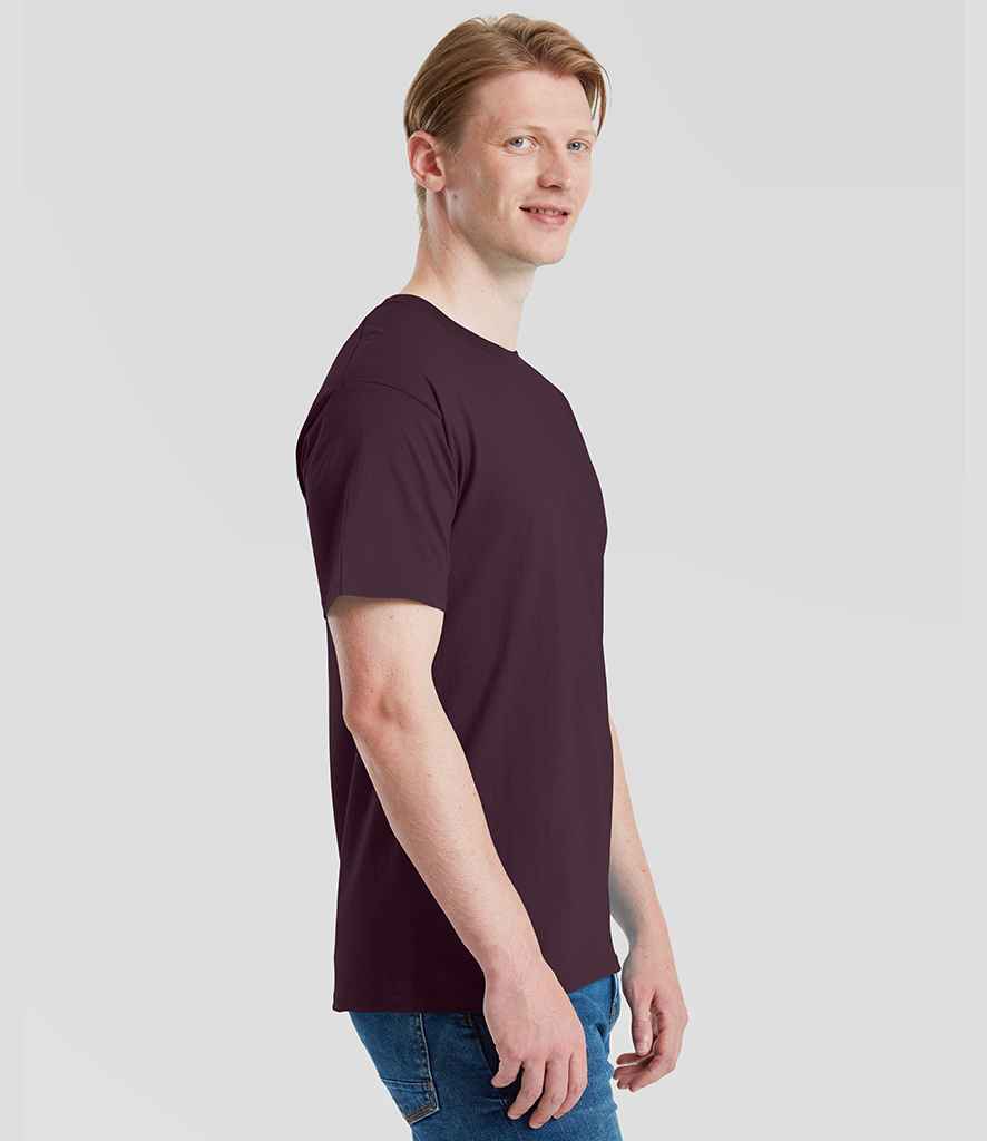 Fruit of the Loom Fruit of the Loom Iconic 195 T-Shirt Dark Plum