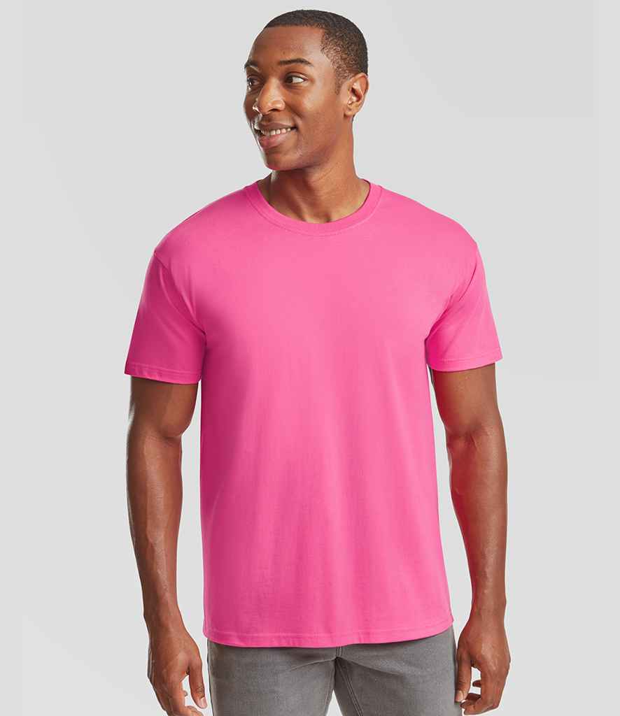 Fruit of the Loom Fruit of the Loom Iconic 195 T-Shirt Fuchsia