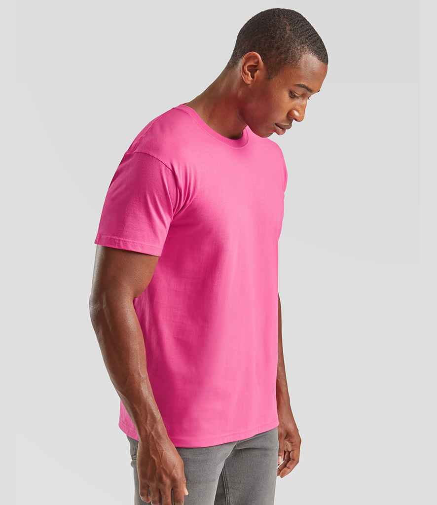 Fruit of the Loom Fruit of the Loom Iconic 195 T-Shirt Fuchsia