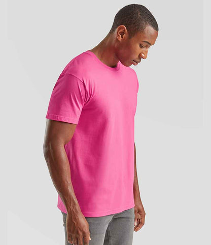 Fruit of the Loom Fruit of the Loom Iconic 195 T-Shirt Fuchsia