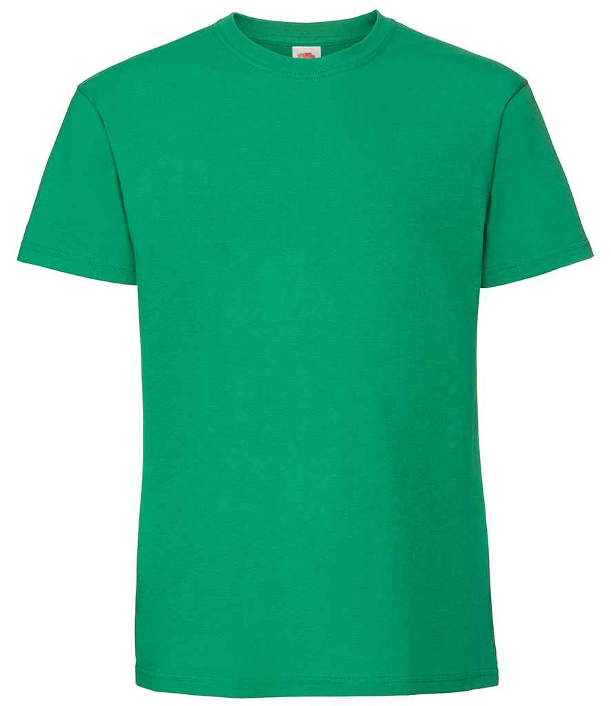 Fruit of the Loom Iconic 195 T-Shirt in Kelly Green