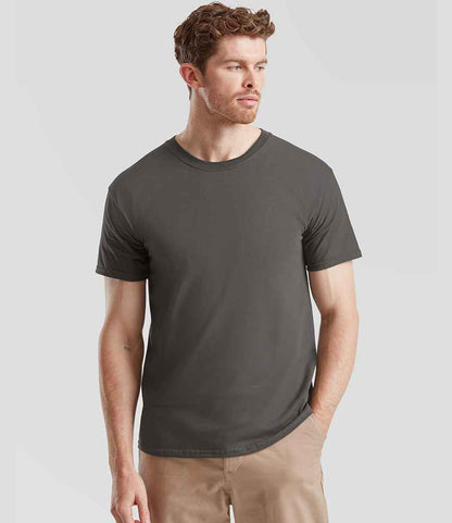 Fruit of the Loom Fruit of the Loom Iconic 195 T-Shirt Light Graphite