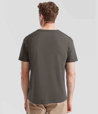 Fruit of the Loom Fruit of the Loom Iconic 195 T-Shirt Light Graphite