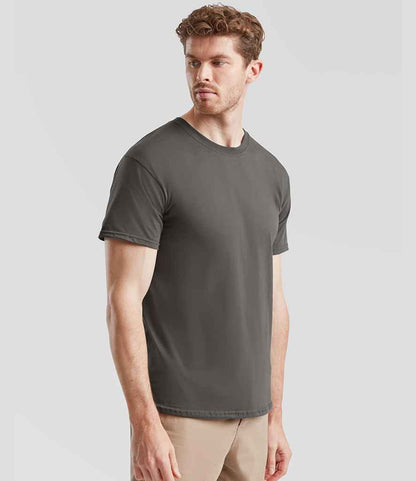 Fruit of the Loom Fruit of the Loom Iconic 195 T-Shirt Light Graphite