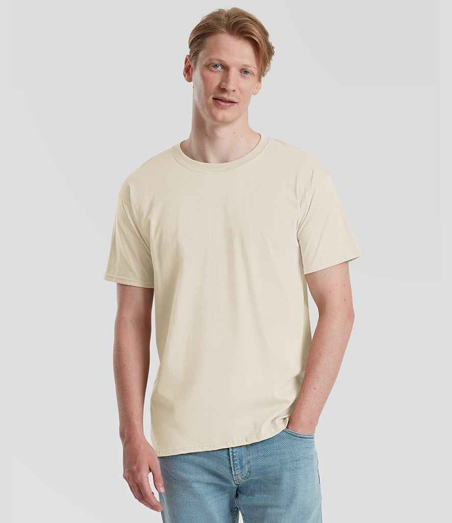 Fruit of the Loom Fruit of the Loom Iconic 195 T-Shirt Natural