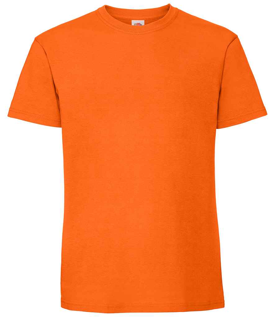Fruit of the Loom Iconic 195 T-Shirt in Orange