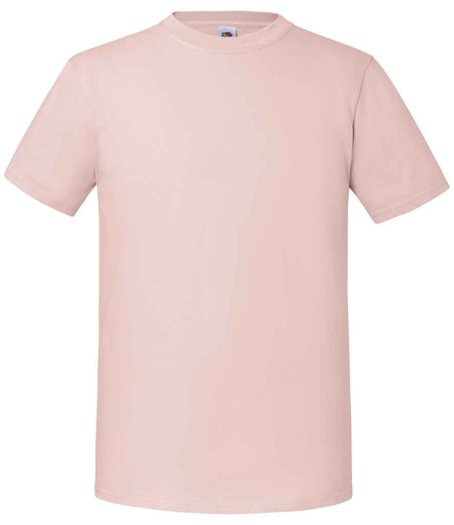 Fruit of the Loom Iconic 195 T-Shirt in Powder Rose