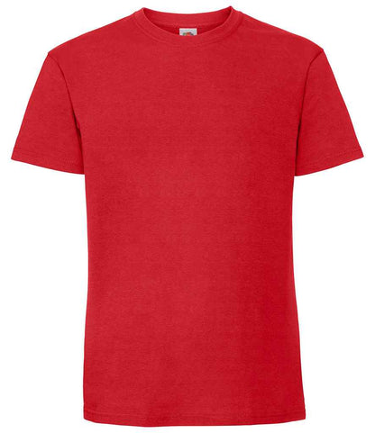 Fruit of the Loom Iconic 195 T-Shirt in Red