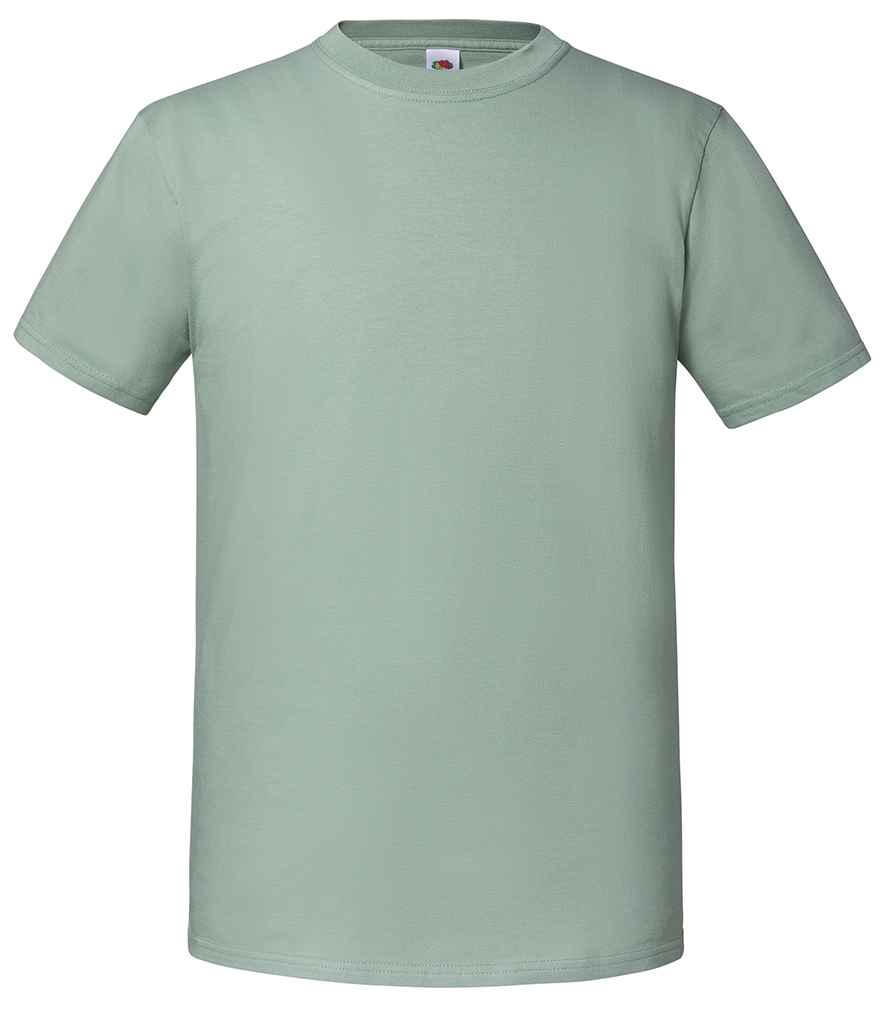 Fruit of the Loom Iconic 195 T-Shirt in Sage