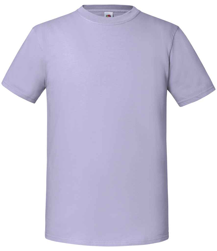 Fruit of the Loom Iconic 195 T-Shirt in Soft Lavender