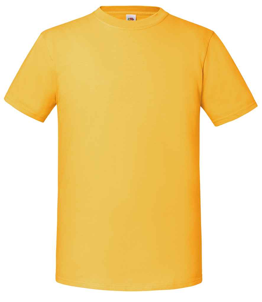 Fruit of the Loom Iconic 195 T-Shirt in Sunflower